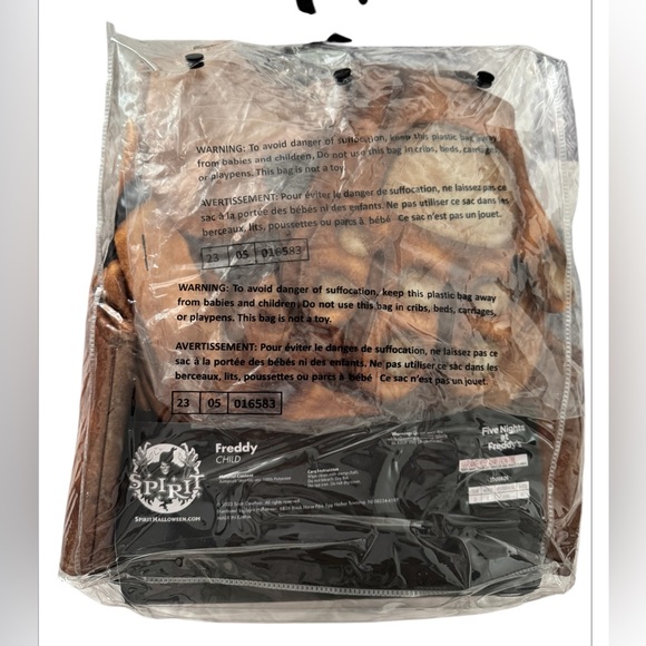 Kids Freddy Fazbear Costume - Five Nights at Freddy's Size:M (8-10) NWT - Picture 3 of 4